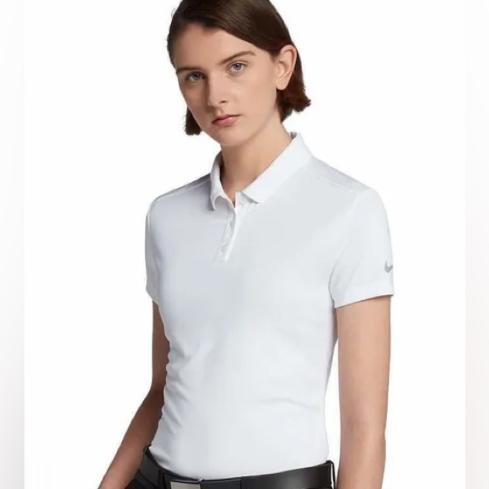 Nike Golf Dri-FIT Victory Polo Shirt White Size S